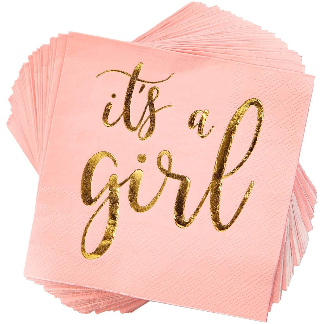 Baby girl discount napkins